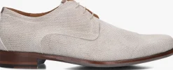 taupe floris van bommel nette schoenen sfm-30316 de draver