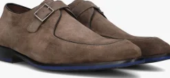 taupe floris van bommel nette schoenen sfm-30326