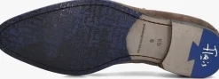 taupe floris van bommel nette schoenen sfm-30326