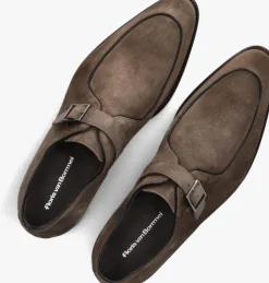 taupe floris van bommel nette schoenen sfm-30326