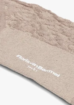 taupe floris van bommel sokken sparkli