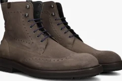 taupe floris van bommel veterboots sfm-80042