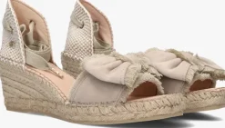 taupe fred de la bretoniere espadrilles eve bow