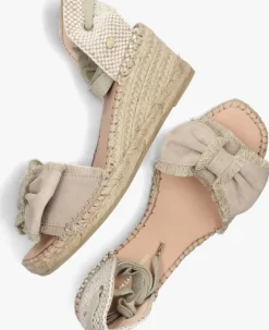 taupe fred de la bretoniere espadrilles eve bow