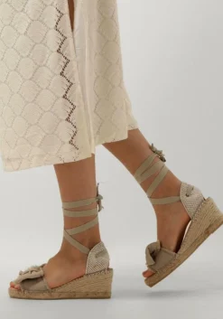 taupe fred de la bretoniere espadrilles eve bow