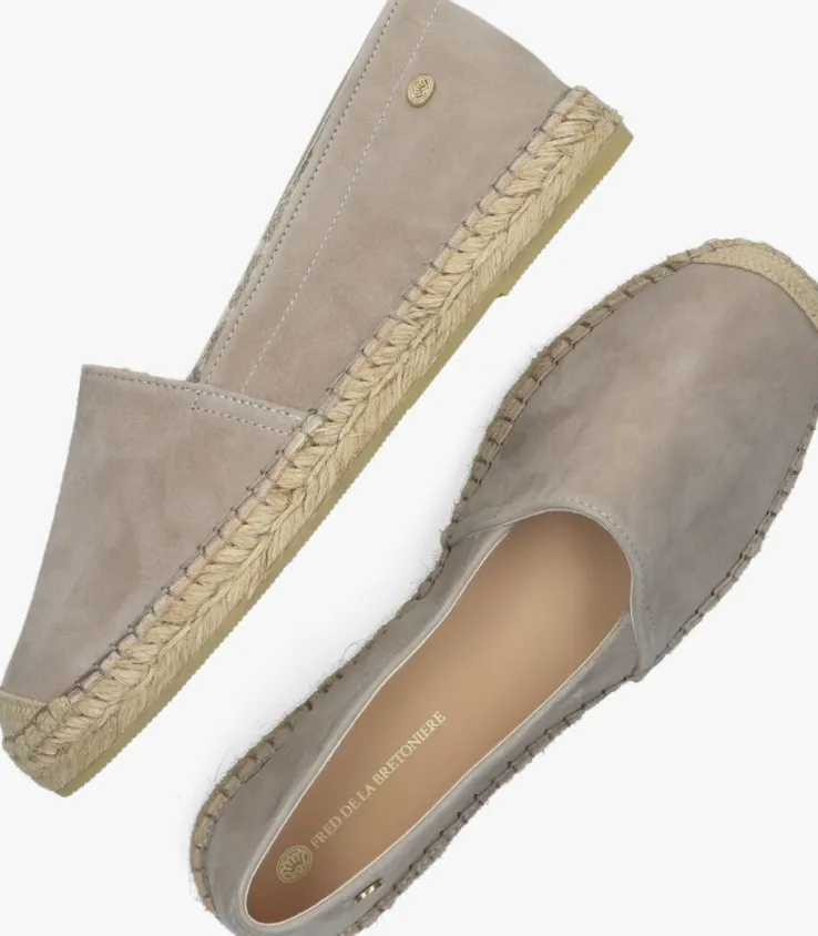 taupe fred de la bretoniere espadrilles 152010200