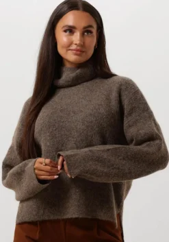 taupe gestuz coltrui alphagz rollneck