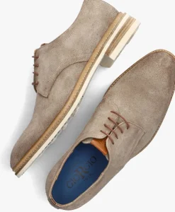 taupe giorgio nette schoenen 85816