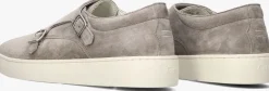 taupe greve lage sneakers wave