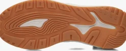 taupe hub lage sneakers grid-m