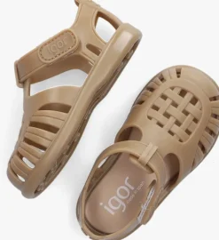 taupe igor waterschoenen tobby solid