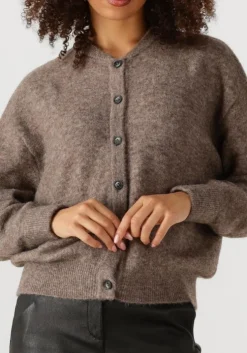 taupe knit-ted vest britney