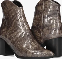 taupe lina locchi enkellaarsjes at 152