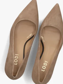 taupe lodi pumps chila