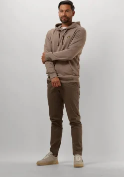 taupe lyle & scott truien/vesten pullover hoodie