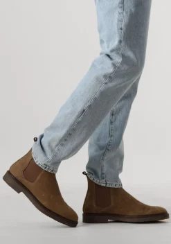 taupe mazzeltov chelsea boots hudson m