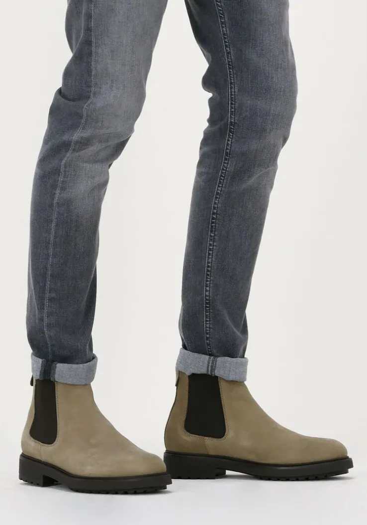 taupe mazzeltov chelsea boots 11669