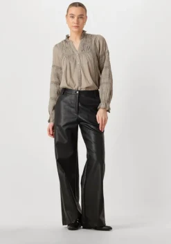 taupe neo noir blouses lyla s voile blouse