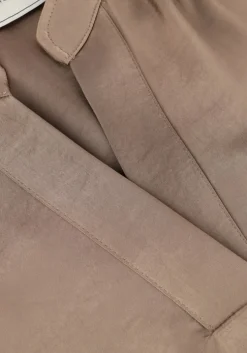 taupe neo noir blouses roella heavy sateen blouse