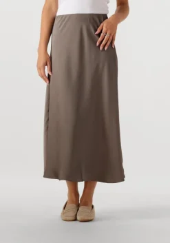taupe neo noir midirok bovary skirt