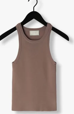 taupe neo noir top willy knitted top
