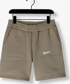 taupe nik & nik broeken rocco sweatshorts