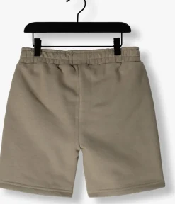 taupe nik & nik broeken rocco sweatshorts