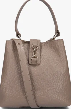 taupe núnoo schoudertas small chiara