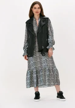 taupe notes du nord midi jurk claire dress