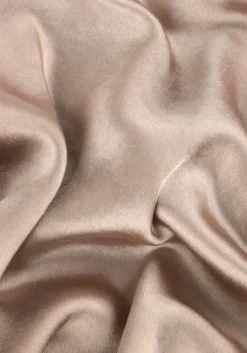 taupe notre-v midi jurk nv-dorissa satin dress