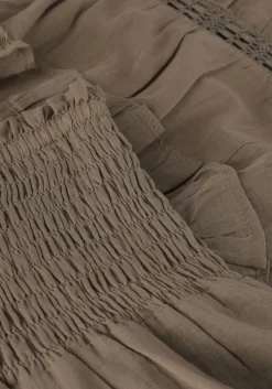 taupe notre-v minirok voile skirt