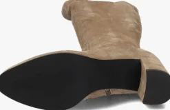 taupe notre-v overknee laarzen 8597