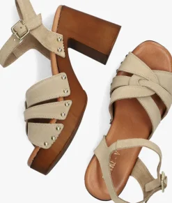 taupe notre-v sandalen 8509