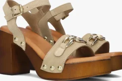 taupe notre-v sandalen 8635