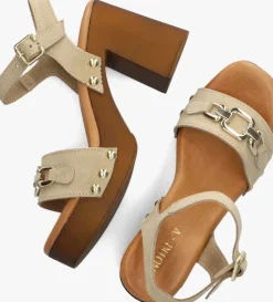 taupe notre-v sandalen 8635