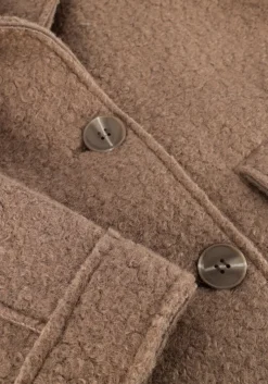 taupe nukus mantel inna jacket boucle
