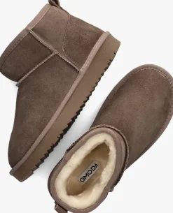 taupe omoda vachtlaarzen julia