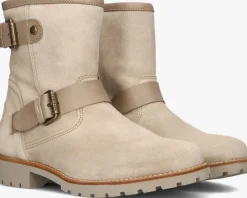 taupe panama jack biker boots felina b25