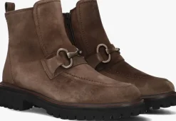 taupe paul green enkelboots 8024