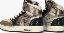 taupe pinocchio hoge sneakers p1765