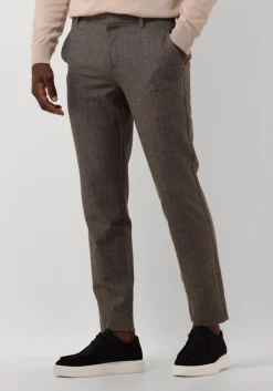 taupe plain pantalon josh pl 872