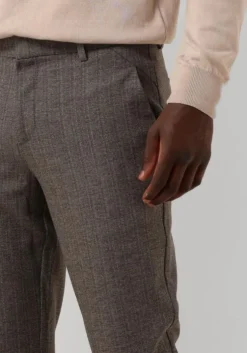 taupe plain pantalon josh pl 872