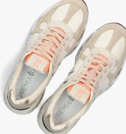 taupe premiata lage sneakers mase-d