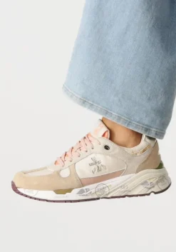 taupe premiata lage sneakers mase-d