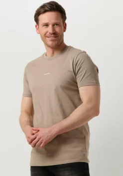 taupe pure path t-shirt tshirt with front and back print