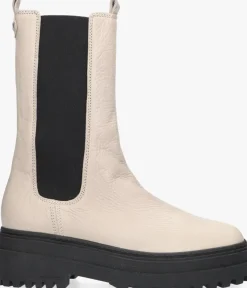 taupe red-rag chelsea boots 74434