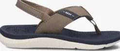 taupe reef teenslippers santa ana kids