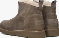 taupe shabbies vachtlaarzen palissa ankle boot