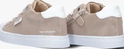 taupe shoesme lage sneakers sh24s006