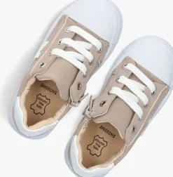 taupe shoesme lage sneakers sh24s006